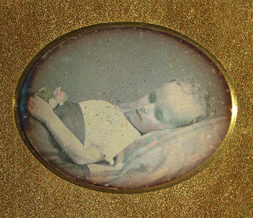 Harriet Hill | Daguerreotype, hand colored | Norwalk Public Library History Room | C.P. PH-4955
